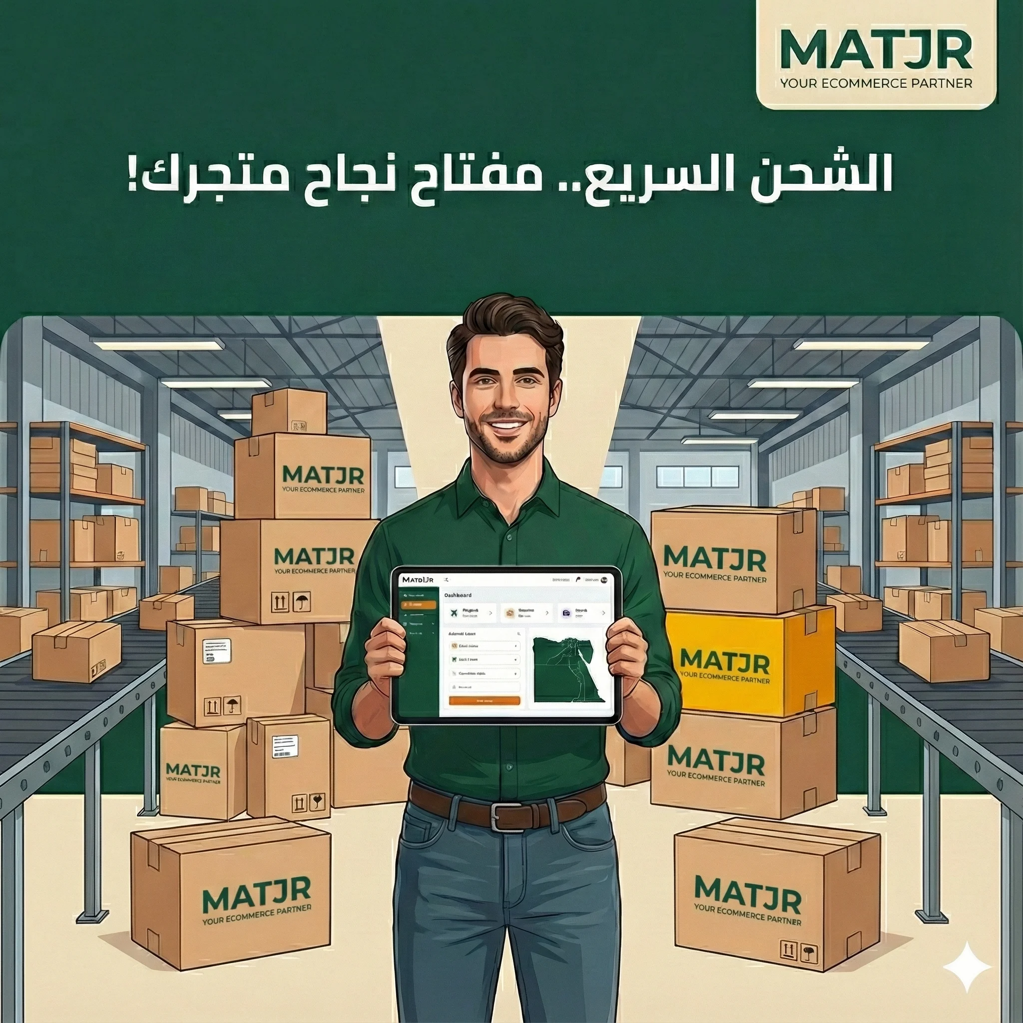 إزاي تختار شريك الشحن المناسب ليك في مصر